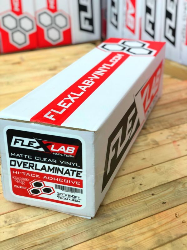 Flexlab Vinyl Motocross Vinyl Sticker Material Matte Laminate Thick